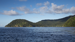 Scotland Bay off the Boca.