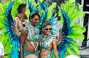 Carnival Parade - Pretty Mas, Port of Spain, Trinidad